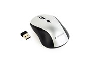 Mus - Gembird Wireless optical mouse 4B-02 - Mus - Optisk - 4 knapper - Sølv - MUSW-4B-02-BS