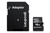Hukommelseskort - GOODRAM microSD/SD M1AA - 100MB/s - 16GB - M1AA-0160R12