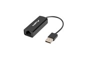 Netværksadapter (netkort, printserver mv.) - Lanberg NC-0100-01 USB RJ45 Ethernet Adapter - NC-0100-01