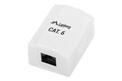 Netværkstilbehør - Lanberg network surface mount box - OU6-0001-W