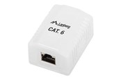 Netværkstilbehør - Lanberg OS6-0001-W - network surface mount box - OS6-0001-W