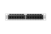 Netværkstilbehør - Lanberg PPU5-9012-S - patch panel - 1U - 10" - PPU5-9012-S