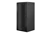 Rack skabe - Lanberg WF01-6627-10B - 27U - Wall Mount Rack Cabinet - WF01-6627-10B