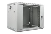 Rack skabe - Lanberg WF01-6409-10S - 9U - Wall Mount Rack Cabinet - WF01-6409-10S