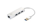 USB hub - LevelOne USB-0503 - hub - 3 ports USB hub - 3 ports - Hvid - USB-0503
