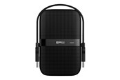 Harddisk - Ekstern - Silicon Power Armor A60 - 1TB - Ekstern Harddisk - Sort - SP010TBPHDA60S3A