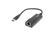 Netværksadapter (netkort, printserver mv.) - Lanberg NC-1000-01 USB 3.0 RJ45 1G Ethernet Adapter - NC-1000-01