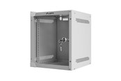 Rack skabe - Lanberg WF10-2306-10S - 6U Wall-Mount Rack Cabinet (with Glass Door) - WF10-2306-10S