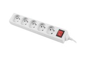 Strømkabel (ekstern) - Lanberg - power strip - PS1-05E-0150-W