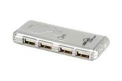 USB hub - Value USB 2.0 Notebook Hub USB hub - 4 ports - Sølv - 14.99.5015