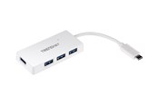 USB hub - TRENDnet TUC-H4E - hub - 4 ports USB hub - 4 ports - Hvid - TUC-H4E