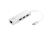 USB hub - LevelOne USB-0504 - hub - 3 ports USB hub - 3 ports - Hvid - USB-0504