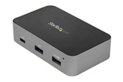 USB hub - StarTech.com 3-Port USB-C Hub with LAN Port - 10Gbps - 2xA & 1xC - Powered - hub - 3 ports USB hub - 3 ports - Grå - HB31C2A1CGS