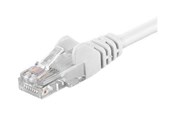 Netværkskabel - Pro goobay CAT 6 patch kabel, U/UTP - Hvid - 1m - 4040849955983