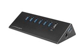 USB hub - LC Power LC-HUB-ALU-2B-7 - hub - 7 ports USB hub - 7 ports - Sort - LC-HUB-2B-7