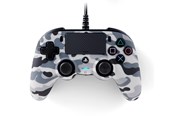 Spil tilbehør - NACON PS4 Nacon Wired Compact Controller - Camo Grey - Wired Controller - Sony PlayStation 4 - 3499550383461