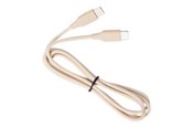 USB kabel - Jabra Evolve2 USB Cable USB-C to USB-C 1.2m Beige - 14208-34