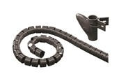 Kabel Organisering - MediaRange cable management tube - MRCS301