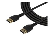 Skærmkabel - StarTech.com HDMI 2.0 Cable - Premium 4K 60Hz High Speed HDMI Cord with Ethernet - For Computer Monitor or TV (RHDMM1MP) - HDMI with Ethernet cable - 1 m - RHDMM1MP