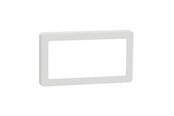 Lauritz Knudsen - LK FUGA Base 63 Design ramme 2 modul, hvid - 560D6112