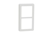 Lauritz Knudsen - LK FUGA Base 63 Design ramme 2x1 modul, hvid - 560D6420
