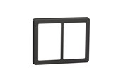 Lauritz Knudsen - LK FUGA Base 63 Design ramme 2x1½ modul, koksgrå - 560D8955