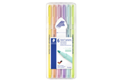 Skrive- og Tegneværktøjer - Staedtler Triplus Textsurfer 1-4mm 6 ass./boks - 362 CSB6
