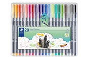 Skrive- og Tegneværktøjer - Staedtler Fineliner triplus, 20 ass. - 334 SB20