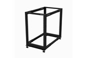 Rack skabe - StarTech.com 4POSTRACK18U - 18U Open Cabinet Rack with Wheels - 4POSTRACK18U
