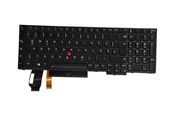 Tastatur - Lenovo Primax - Bærbar tastatur - til udskiftning - Tysk - Sort - 01YP772