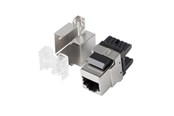 Netværkstilbehør - Lanberg KSF6-1000 Keystone Module RJ45 - LSA CAT.6 FTP 180° - KSF6-1000