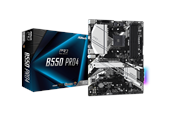 Bundkort - ASRock B550 PRO4 Bundkort - AMD B550 - AMD AM4 socket - DDR4 RAM - ATX - 90-MXBCZ0-A0UAYZ