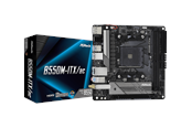 Bundkort - ASRock B550M-ITX/AC Bundkort - AMD B550 - AMD AM4 socket - DDR4 RAM - Mini-ITX - 90-MXBDH0-A0UAYZ