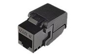 Netværkstilbehør - Solarix modular insert - SXKJ-6-UTP-BK-SA