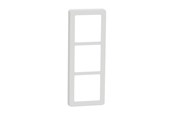 Lauritz Knudsen - LK FUGA Base 63 Design ramme 3x1 modul, hvid - 560D6430