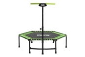 Trampolin - Salta Fitness trampolin med håndtag, grøn - 805-555