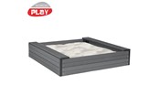Udendørsleg - Nordic Play Sandkasse WPC 120 x 120 x 24 cm - 210-942