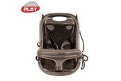 Udendørsleg - Nordic Play Babygynge sort m/ sort reb - 805-469