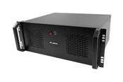 Kabinet - Lanberg - rack-mountable - 4U - ATX - Kabinet - Server (Rack) - Sort - SC01-3504-10B