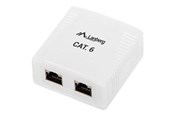 Netværkstilbehør - Lanberg network surface mount box - OS6-0002-W