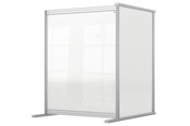 Kontordeler - Nobo  Premium Plus klar akryl skrivebordsafskærmning, udvidelse til modulært system 800x1000mm - 1915497