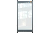 Kontordeler - Nobo  Premium Plus klar PVC modulært skrivebordsafskærmningssystem 400x820mm - 1915549