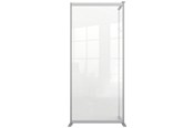 Kontordeler - Nobo  Premium Plus Klar akryl beskyttende gulvafskærmning, udvidelse til modulært system 800x1800mm - 1915519