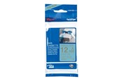 Papir, Fotopapir og Etiketter - Brother TZe RL34 12mm light blue/gold ribbon tape (4m) - TZERL34