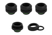 Gør-det-selv vandkøling - Corsair Hydro X Series XF Hardline Fitting 12MM OD Black - CX-9052001-WW