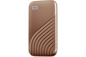 SSD - SANDISK WD My Passport SSD - 1TB - Guld - Ekstern SSD - WDBAGF0010BGD-WESN