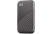 SSD - SANDISK WD My Passport SSD - 1TB - Grå - Ekstern SSD - WDBAGF0010BGY-WESN