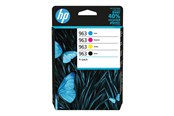 Blæk, Toner & Forbrugsstoffer - HP 963 / 6ZC70AE 4-Pack Ink (Black Cyan Magenta Yellow) - 6ZC70AE