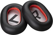 Mobil - Andet Tilbehør - HP Poly Voyager 8200 Black Leatherette Ear Cushions (2 Pieces) (85Q42AA) - 85Q42AA