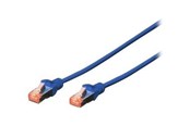 Netværkskabel - DIGITUS patch cable - 10 m - blue RAL 5017 - 10m - DK-1644-100/B